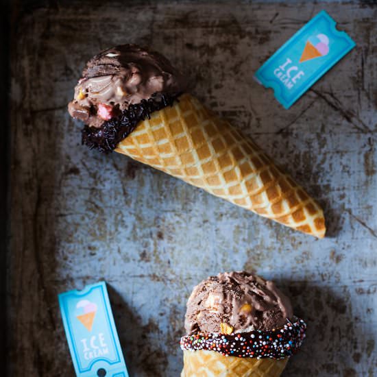 Rocky Road Ice cream