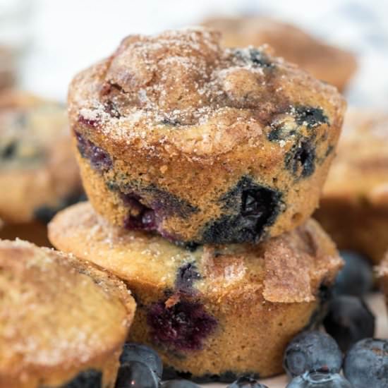Banana Blueberry Muffins
