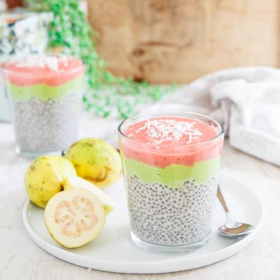 Guava Chia Pudding