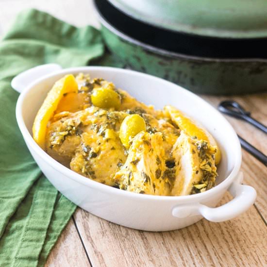 Preserved Lemon & Olive Chicken