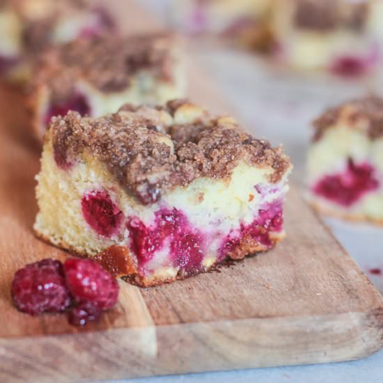 Raspberry Coffee Cake