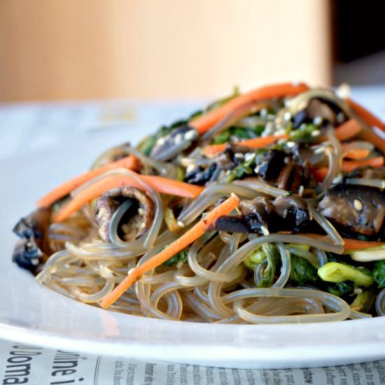 Vegan Korean Glass Noodles