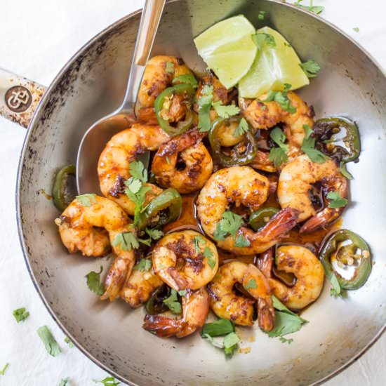 Spicy Margarita Shrimp