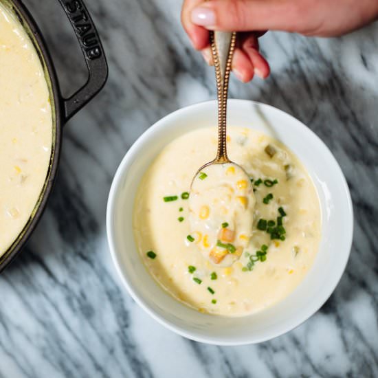 Spicy Corn Chowder