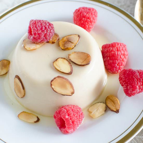 Toasted Almond Dream Panna Cotta
