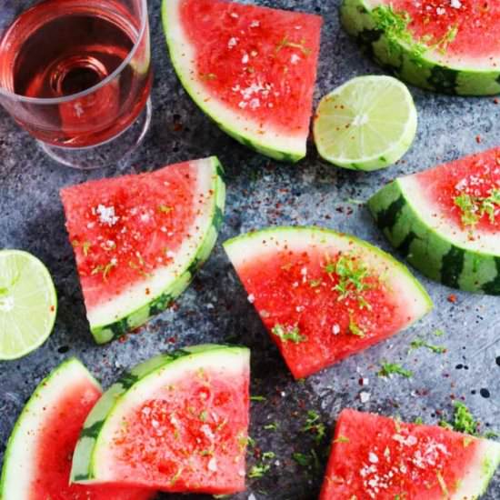 Watermelon with Aleppo Pepper