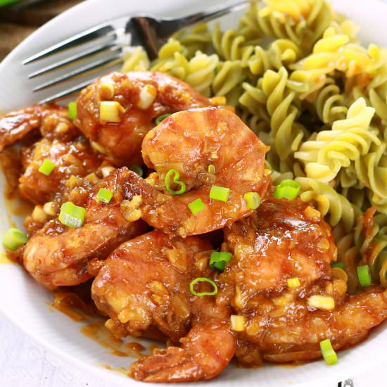 Shrimp in Chili Crab Sauce/ Aligue