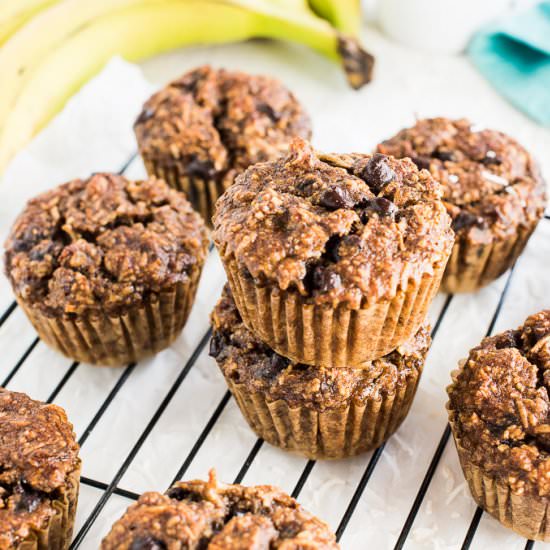 Coconut Almond Paleo Muffins