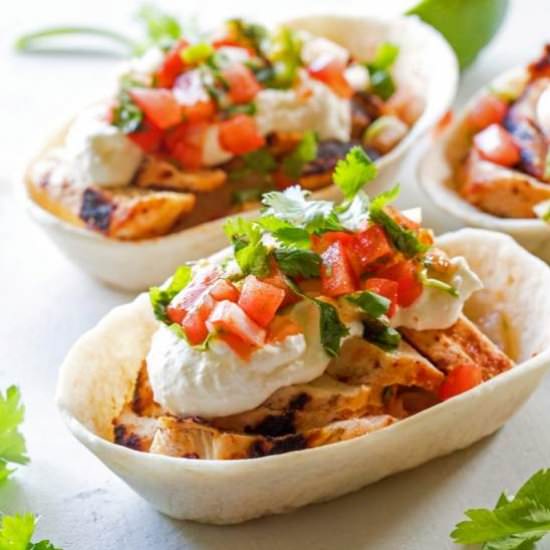 Grilled Chicken Tacos