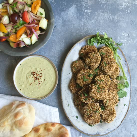 Baked Falafel