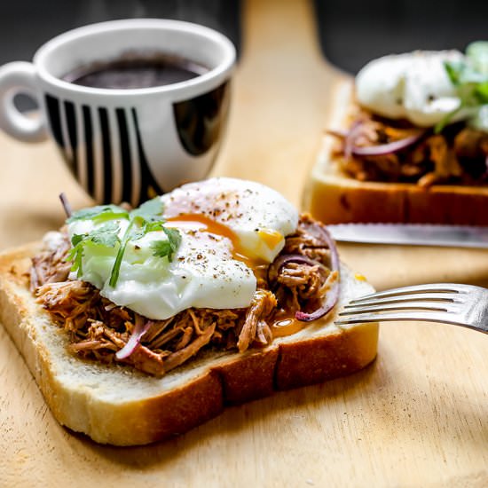 Sandwich of Spicy Pulled Pork