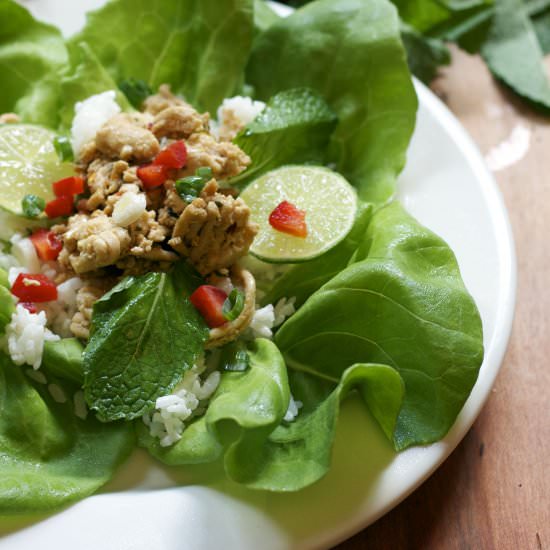 Larb Chicken Salad