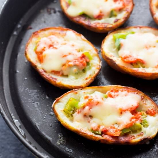 Baked Stuffed Potato Skins