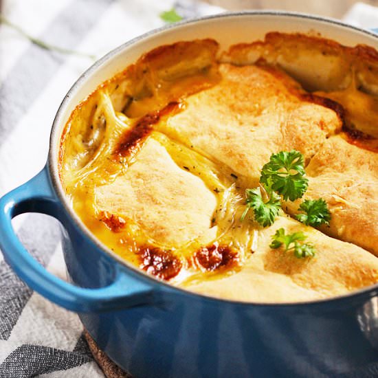 Biscuit-Topped Chicken Pot Pie