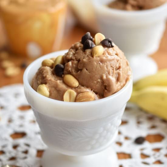 Peanut Butter Chocolate Nice Cream