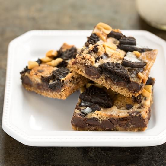 Vegan Cookie Monster Magic Bars