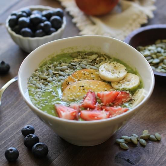 Peach Smoothie Bowl