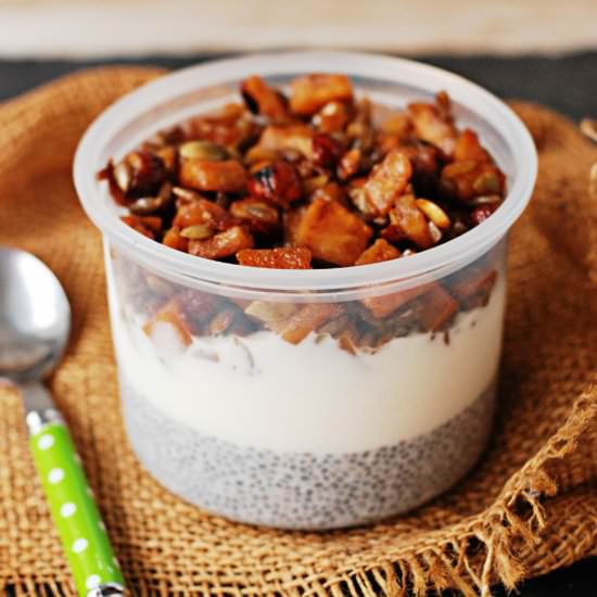Chia Parfait & Apple Crunch