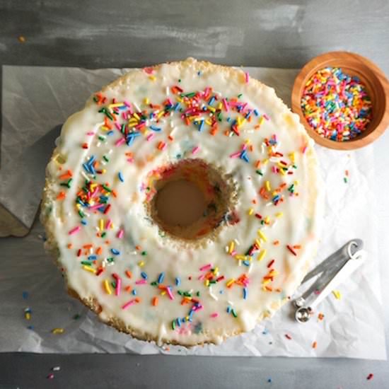 Angel Food Funfetti Cake