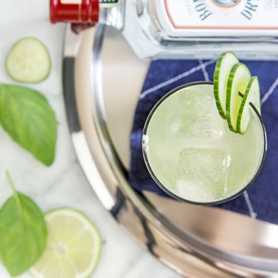 Basil & Cucumber Cooler