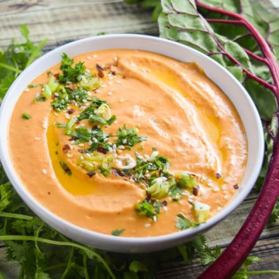 Roasted Red Pepper Hummus