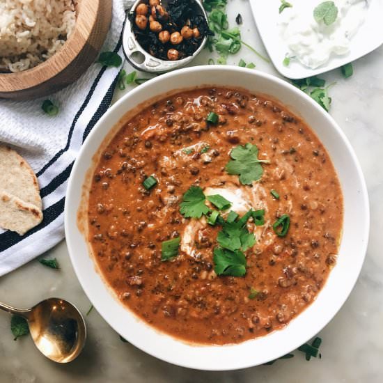 Dahl Makhani (No Cream)