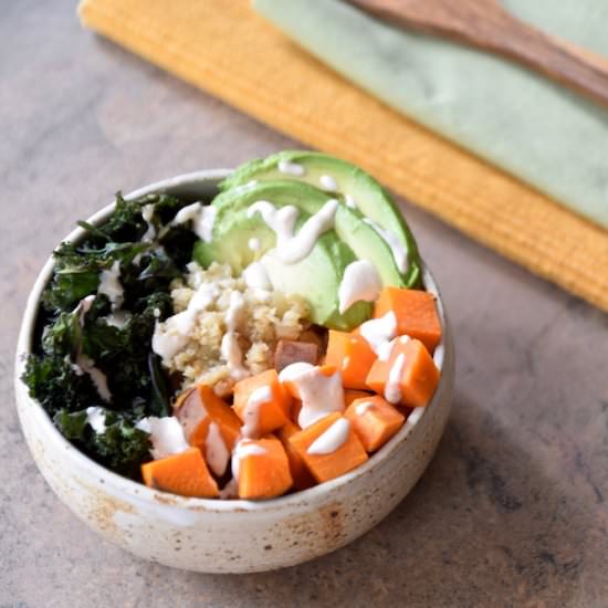 Gluten Free Grain Free Buddha Bowl