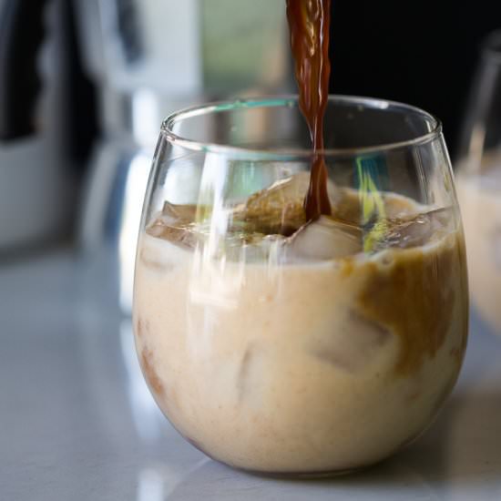 Cold Coffee with Coconut Milk