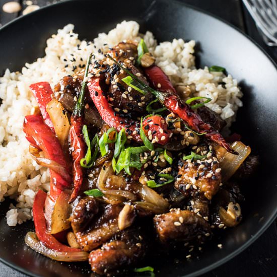 Spicy Kung Pao Chicken
