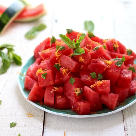 Citrus Watermelon Salad