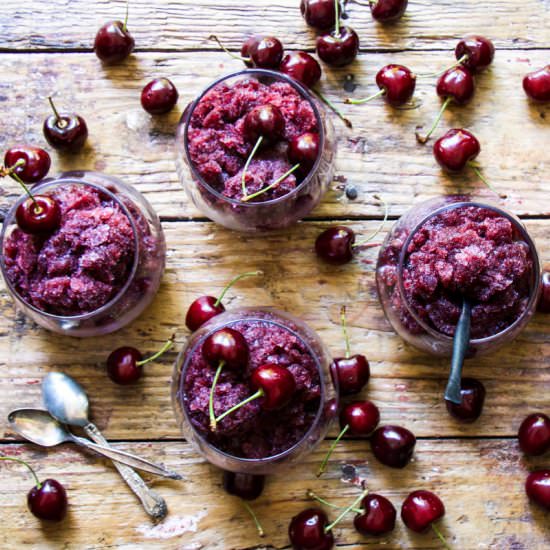 Cherry Granita