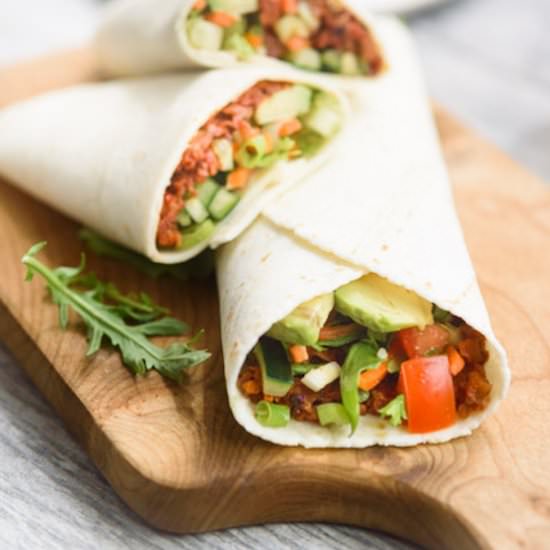 Middle Eastern Gluten-Free Wraps
