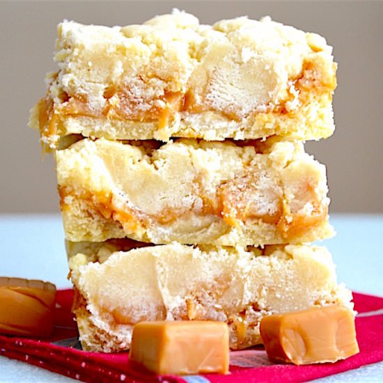 Salted Caramel Butter Bars