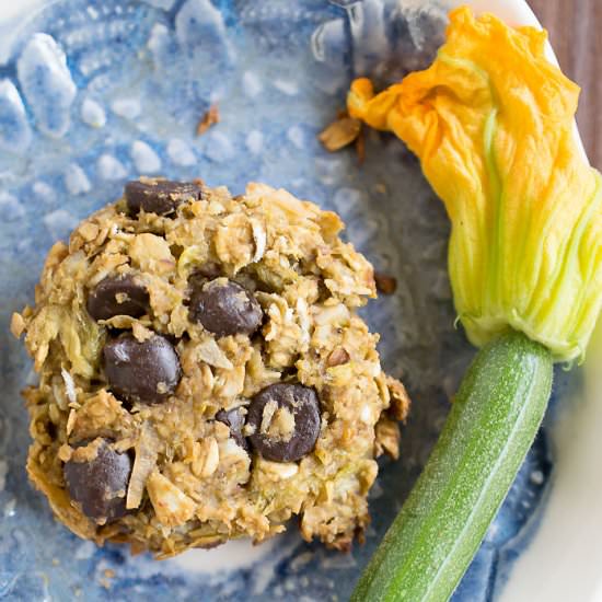 Zucchini Chocolate Chip Cookies