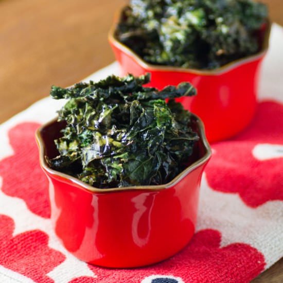 Parmesan Kale Chips