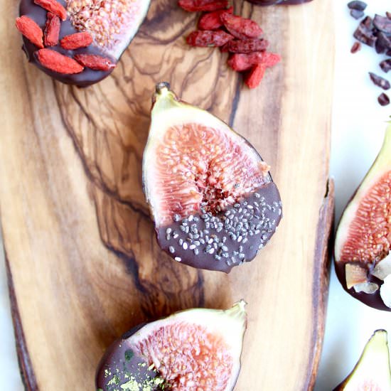 Dark Chocolate Superfood Figs