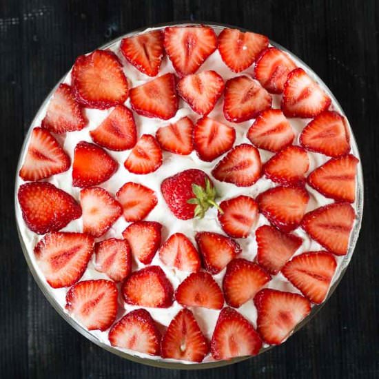 Strawberry Praline Trifle