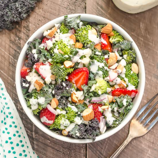 Broccoli Kale Salad