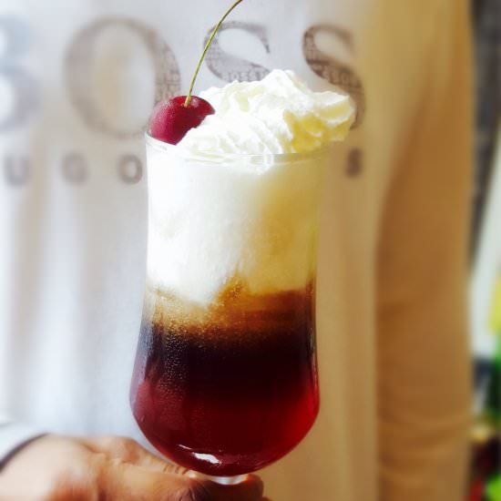 Strawberry Italian Cream Soda