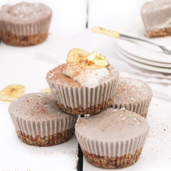 Raw Banana & Cinnamon Pie
