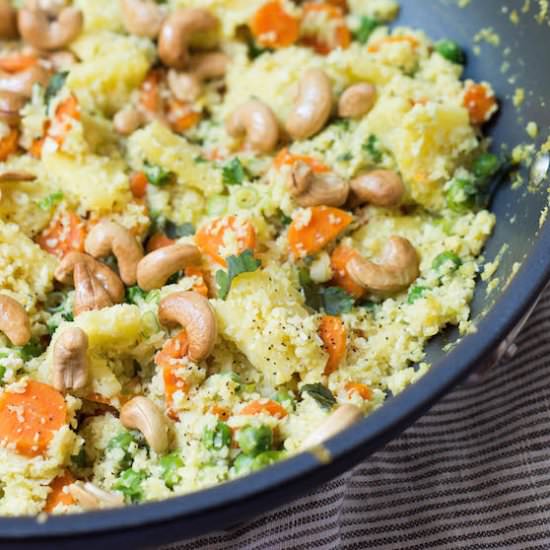 Pineapple Fried Cauliflower Rice