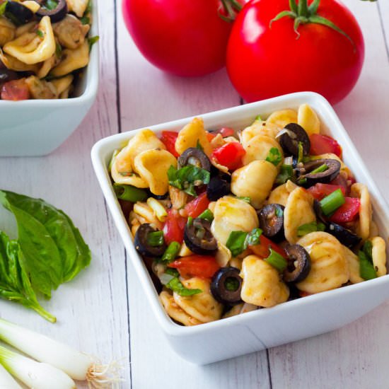 Healthy Orecchiette Pasta Salad
