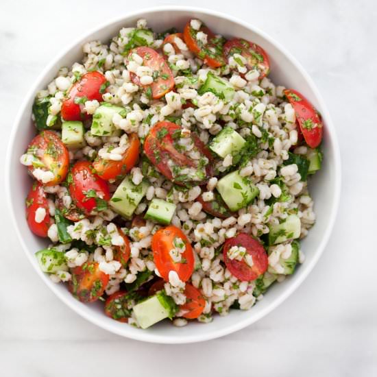 Pearl Barley Tabbouleh