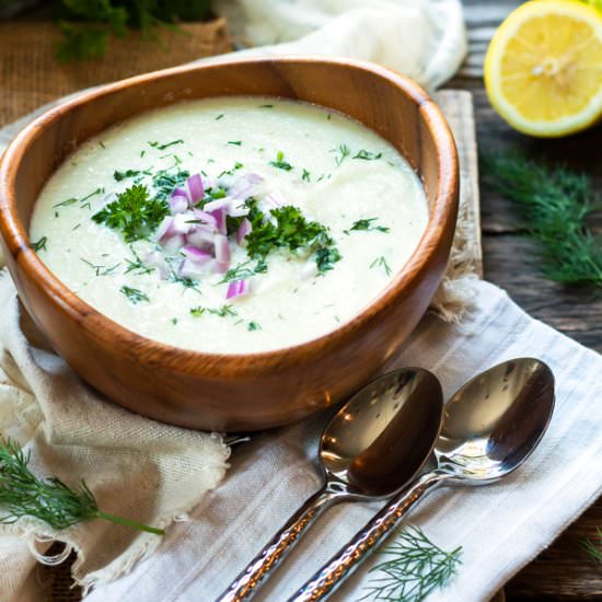 Creamy Chilled Cucumber Soup