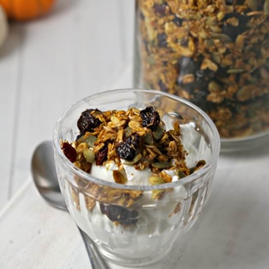 Pumpkin Spice Granola