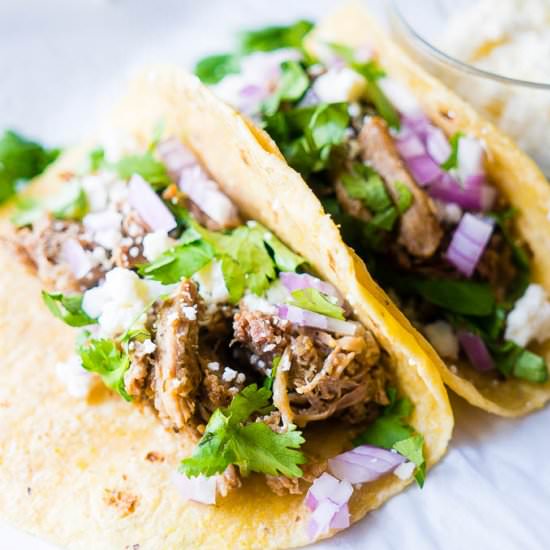Pressure Cooker Carnitas