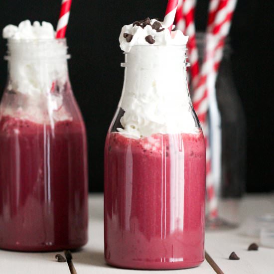 Healthy Red Velvet Smoothie