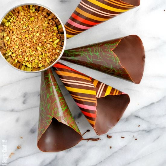 Handmade Chocolate Cones