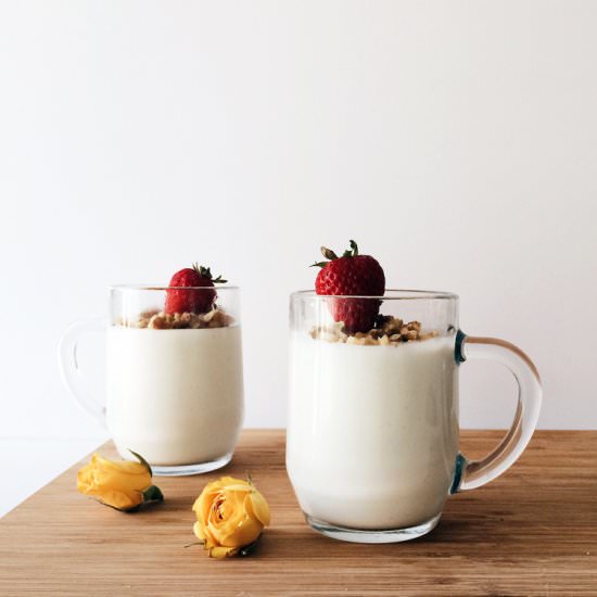 Labneh Panna Cotta