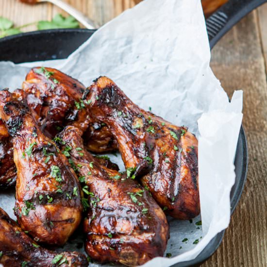 Mango Habanero BBQ Drumsticks